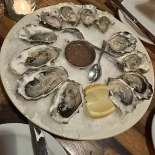 Three kinds of oysters
