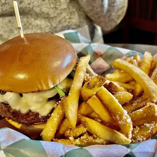Mushroom & Swiss Burger