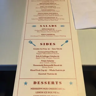 Breakfast menu till 10:30a. Even on Sunday!!!