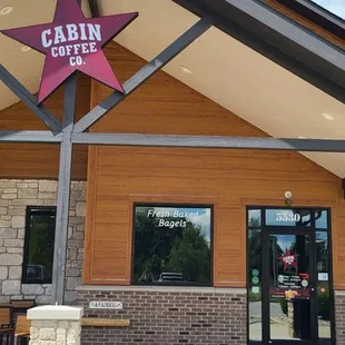 Exterior view of building