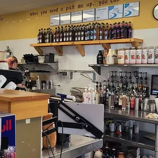 Where the beverages are made