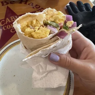 Southwest Breakfast Wrap