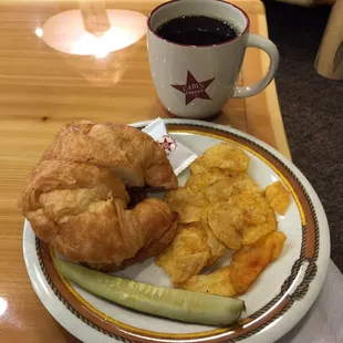 BBQ sandwich...$6.65