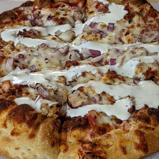 Chicken Ranch Pizza