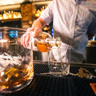 Haus crafted cocktails at Cabin Juice Elevated Eatery &amp; Bar