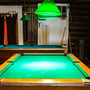 Pool tournaments every Wednesday.