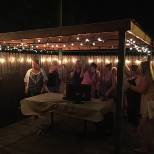 Girls only song during Karaoke