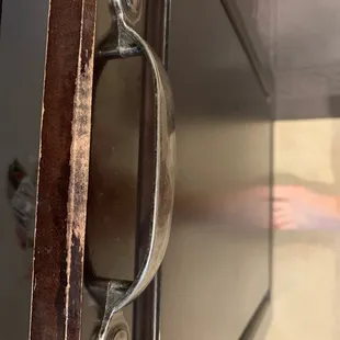 This wearing is present on most of the drawers now.