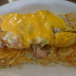 Ham and Cheese Omelette