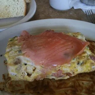 Smoked Salmon Omelette