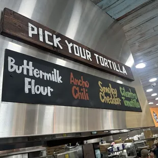 Pick your Tortilla