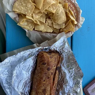 tortilla and chips