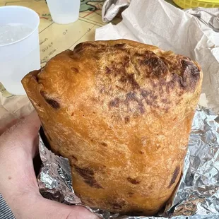 Chicken burrito (Smokey cheddar tortilla)