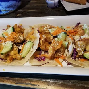 Bang Bang Shrimp Tacos!