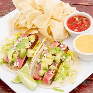 Ahi Tuna Tacos!