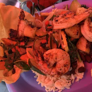 Baja Bowl with Shrimp