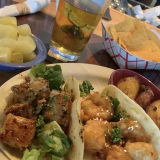 Beer Battered Shrimp Taco