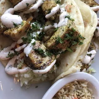 Grilled Lemon Ahi Tuna Taco