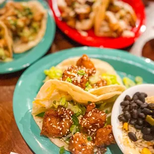 Soy Ginger Shrimp Tacos