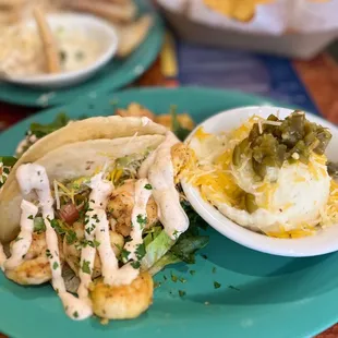 Lemon Grilled Shrimp Tacos