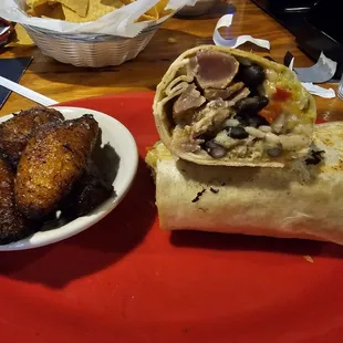 Tuna Burrito