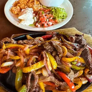 Carne Asada Grilled Fajitas