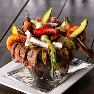 Molcajete Mar y Tierra