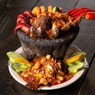 Cabo Seafood Molcajete