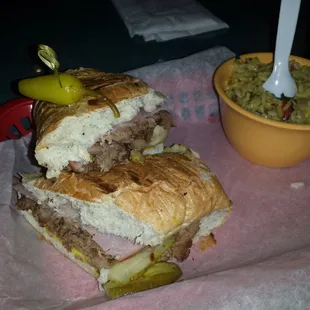 Cubano with Green Chile rice, good stuff!