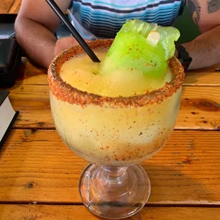 Paleta in my margarita... nuf said