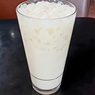 Horchata. $3.25.