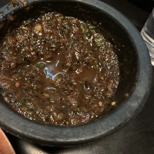 The delicious salsa.