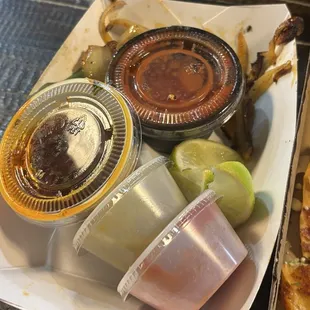 Complimentary sauces