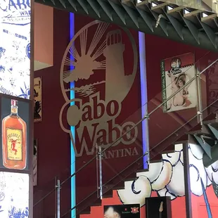 the entrance to cabo wabo