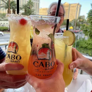 Drinks  Margarita Sammy&apos;s Beach Bar Rum, Coco Lopez, &amp; Pineapple Juice, Served on the Rocks