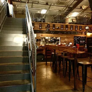 Inside upper seating