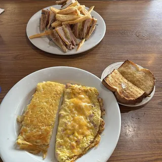 Ham and Cheese Omelette