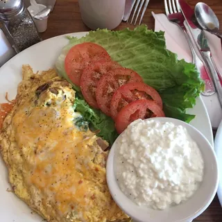 Chicken Apple Sausage Omelette