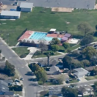 as seen from the air