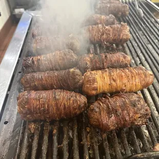 Machitos de cabrito al carbón!