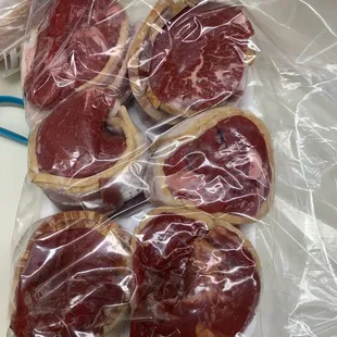 Bacon wrapped filets