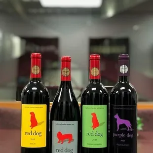 Featured are the Good Dog Reds.