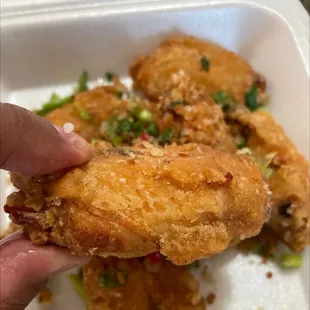 Salt &amp; Pepper wings.