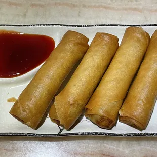 Vegetable Egg Rolls ($7.25)