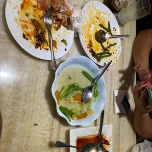 Too yummy to take pics before.