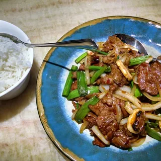 Mongolian Beef Lunch Special