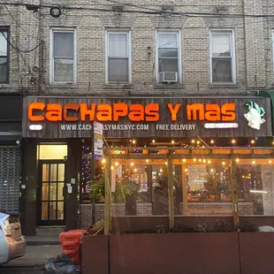 Front of building