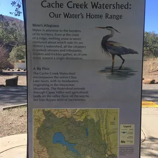Cache Creek watershed information