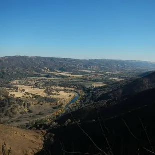 Cache Creek below