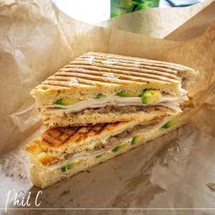 Italian Turkey $9.85 + $2 for avocado - Yum!